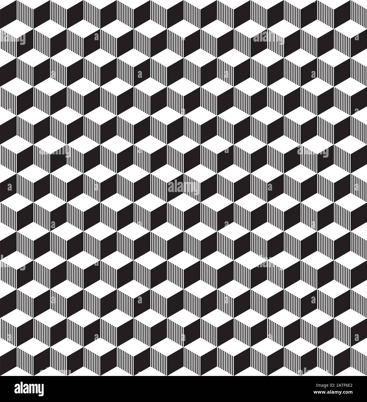 Fond de motif de texture de cube géométrique transparent Illustration de Vecteur