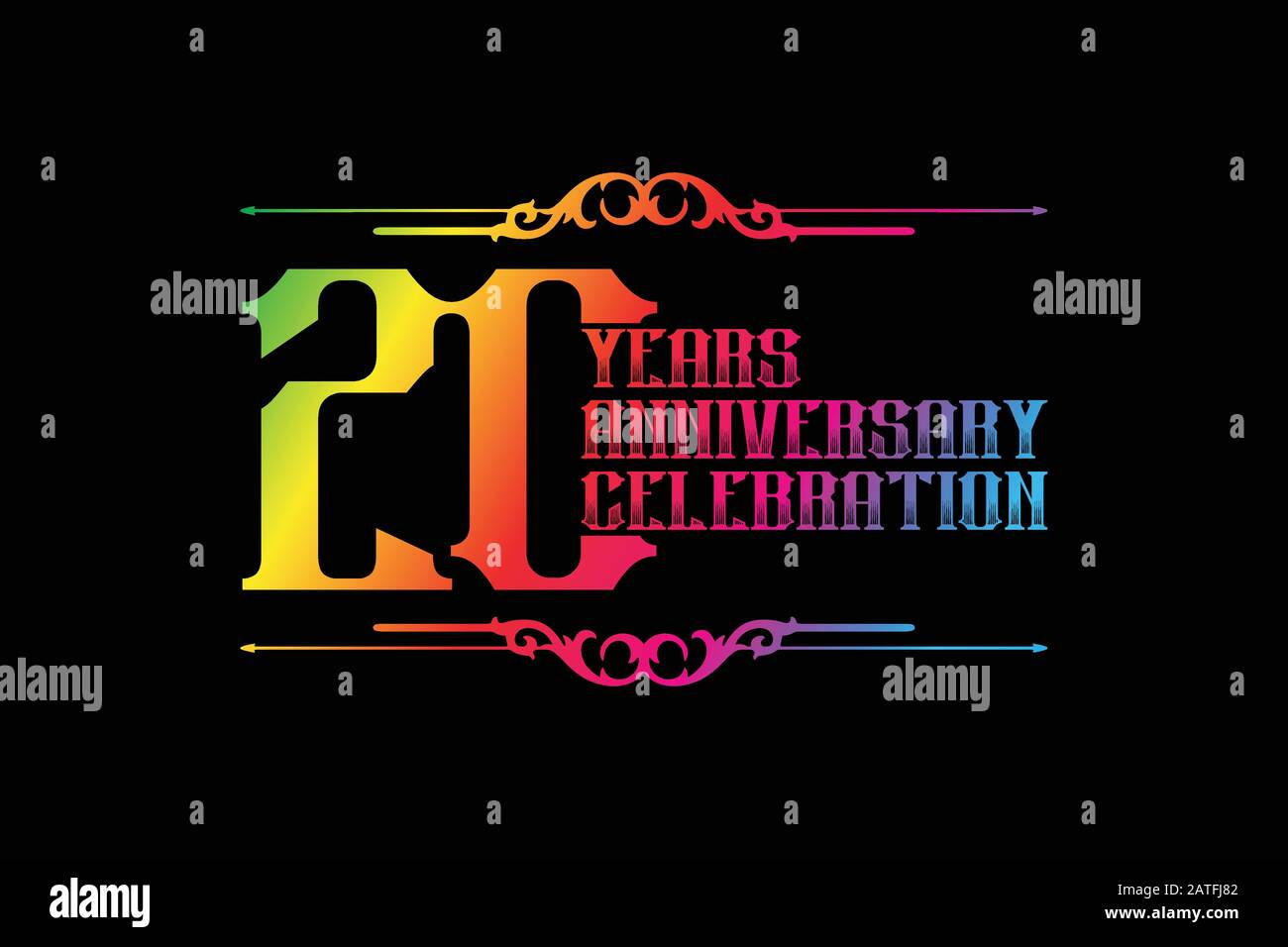 Modele De Logo Anniversaire Ans Celebration Anniversaire De Design Vectoriel Image Vectorielle Stock Alamy