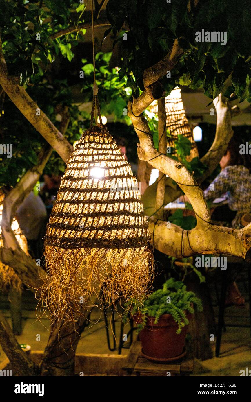 Restaurant Can Pepito À Sant Francesc Xavier, Formentera, Iles Baléares, Espagne Banque D'Images