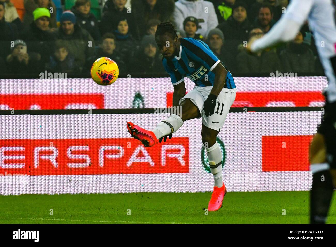 Udine, Italie, 02 février 2020, moïse victor de l'inter pendant Udinese Calcio vs FC Internazionale - série italienne un match de football - crédit: LPS/Alessio Marini/Alay Live News Banque D'Images