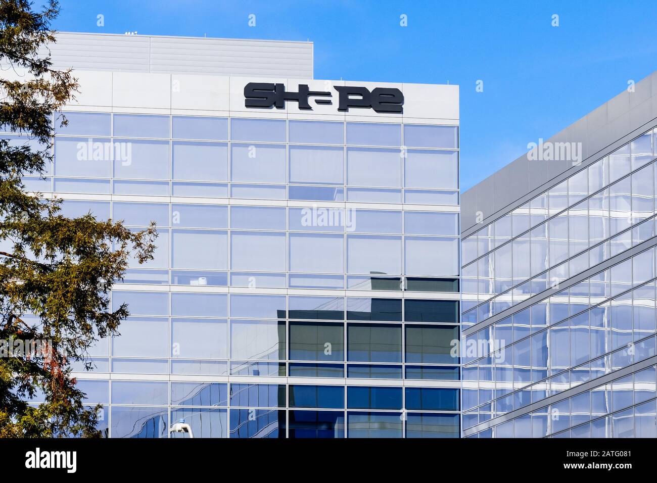 29 janvier 2020 Santa Clara / CA / USA - siège de Shape Security dans la Silicon Valley ; Shape Security est une société de cybersécurité et le démarrage d'unicorn ; 5 Banque D'Images