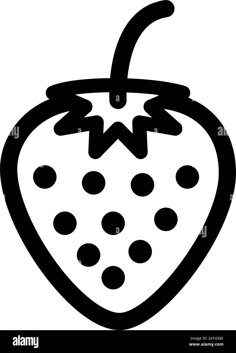 modèle vectoriel de conception d'icône de fruit Illustration de Vecteur