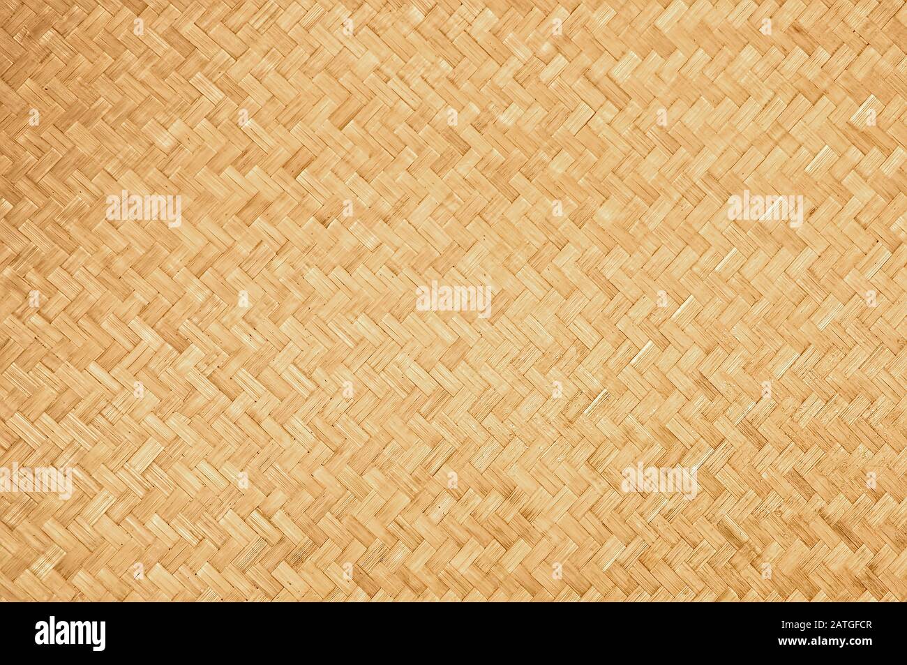 Texture de bambou tissée naturelle pour la main fond Banque D'Images