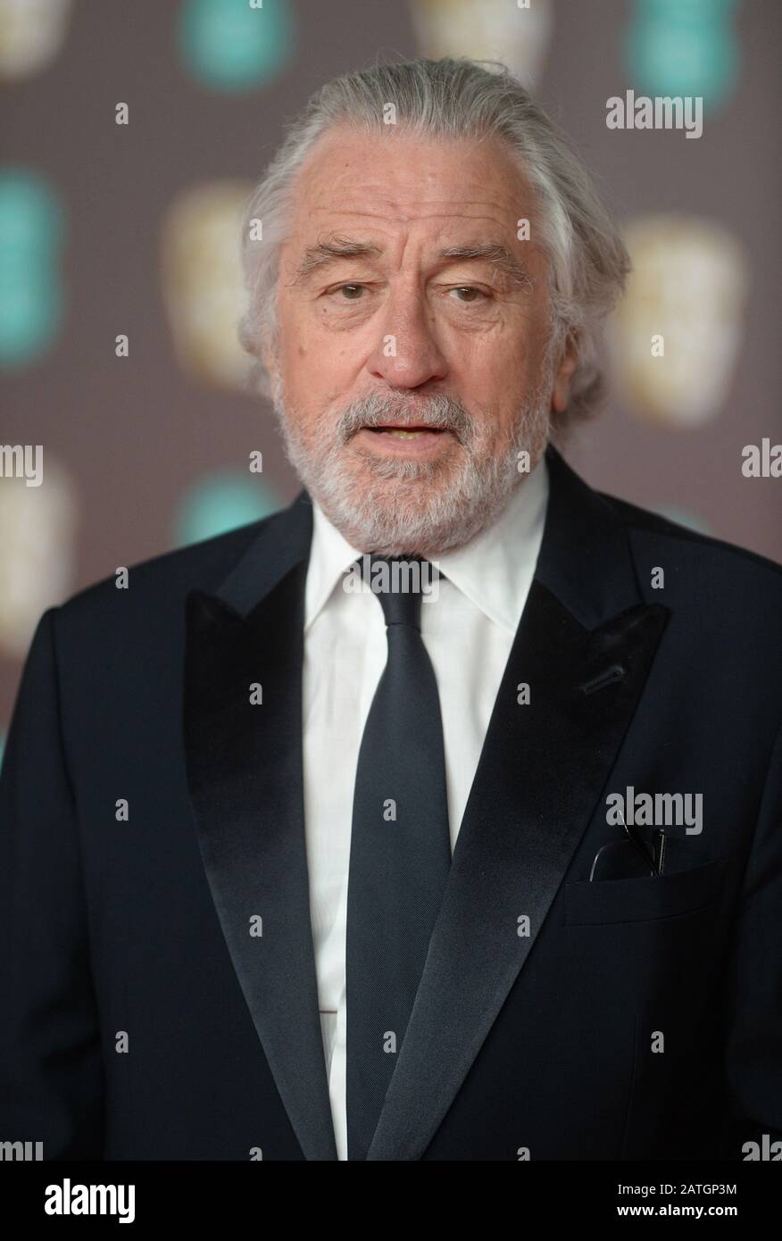 Londres, Royaume-Uni. 02 février 2020. L'acteur américain Robert DeNiro assiste au tapis rouge lors des British Academy Film Awards au Royal Albert Hall à Londres le 2 février 2020. Photo de Rune Hellestad/UPI crédit: UPI/Alay Live News Banque D'Images