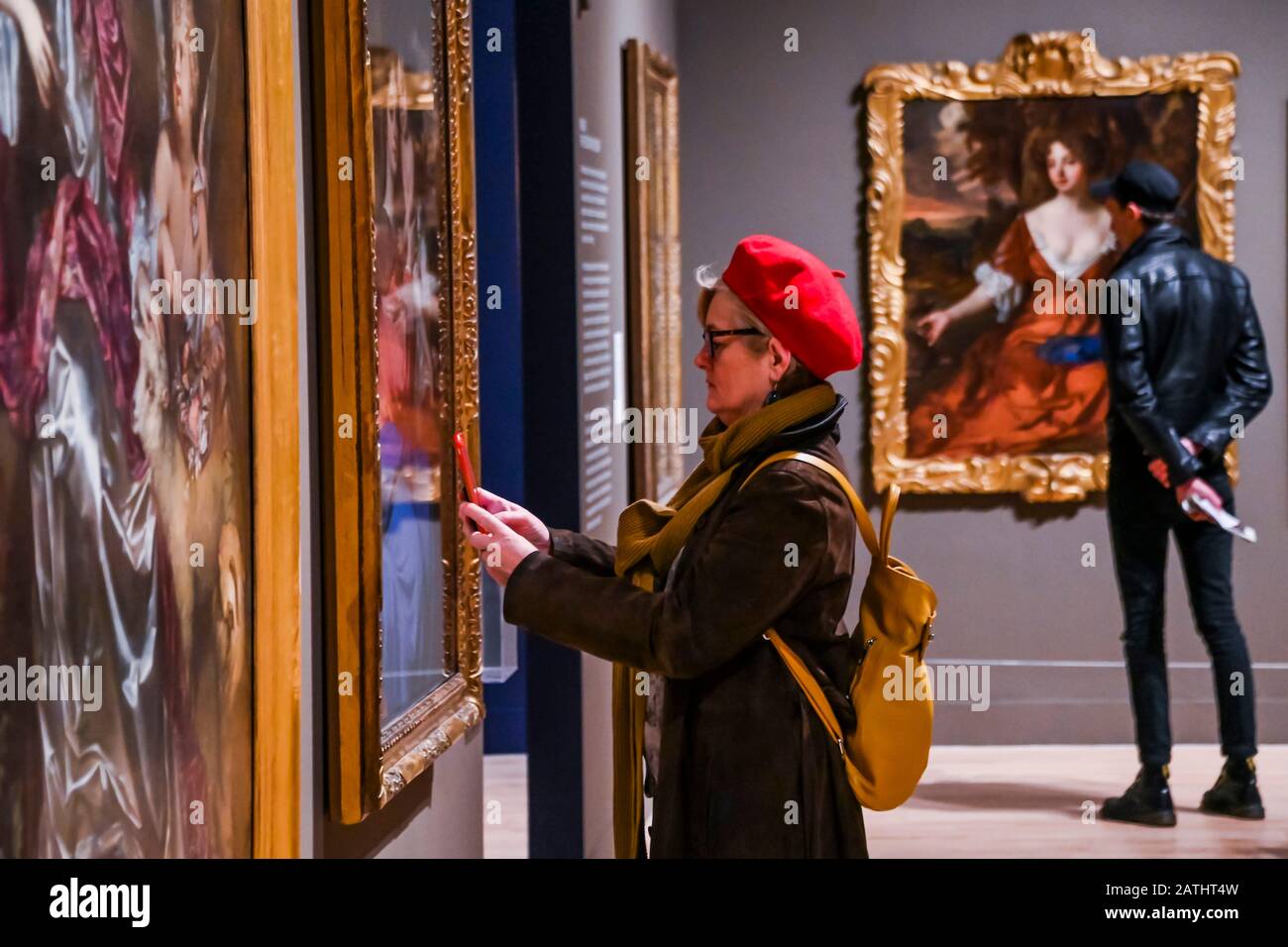 Londres, Royaume-Uni. 3 février 2020. Tate Britain ouvre une nouvelle exposition baroque britannique : puissance et Illusion. De la restauration de Charles II en 1660 à la mort de la reine Anne en 1714, l'exposition explore les liens entre l'art et le pouvoir à cette époque. Crédit: Guy Bell/Alay Live News Banque D'Images