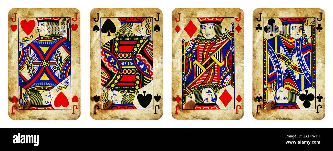 Cartes à Jouer Vintage PANORAMA Jeu De Poker Style Croquis Made In Italy