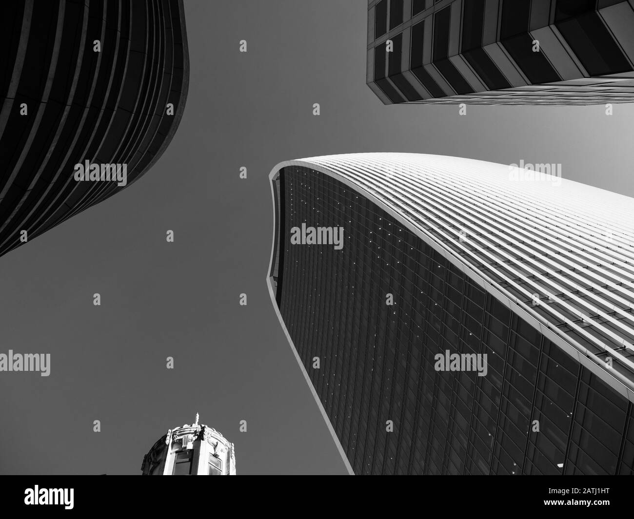 20 Fenchurch Street, The Walkie-Talkie Building, City Of London, Londres, Angleterre, Royaume-Uni, Gb. Banque D'Images