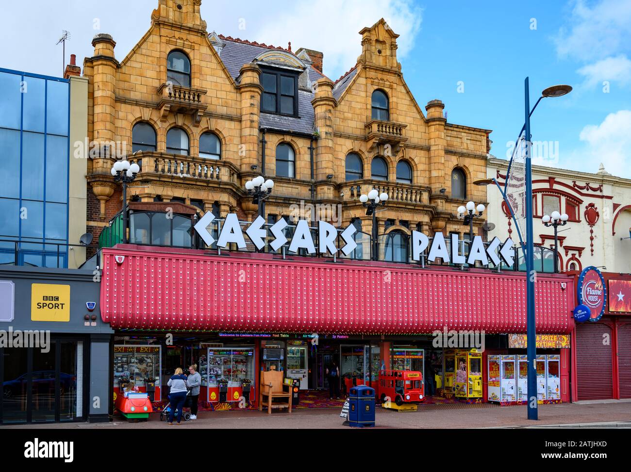 Caesars Palace salle de jeux Great Yarmouth Norfolk UK Banque D'Images