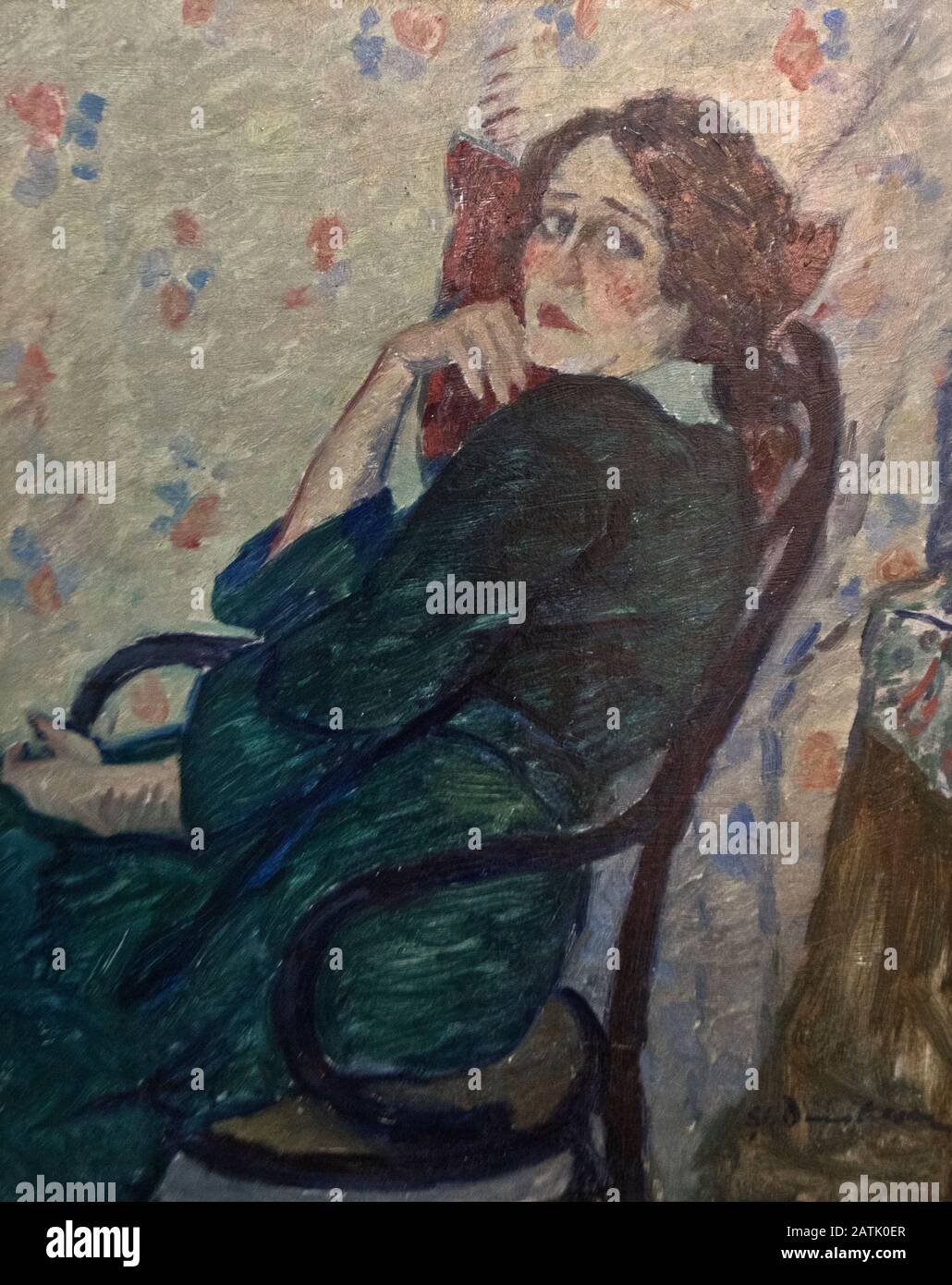Stefan Dimitercu - Portrait d'une femme Banque D'Images