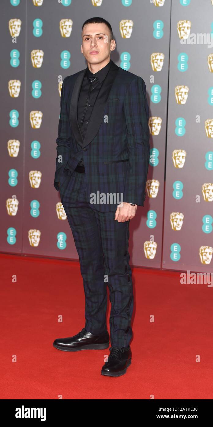 La Photo Doit Être Créditée ©Alpha Press 079965 02/02/2020 Invité À L'Ee Bafta British Academy Film Awards 2020 Au Royal Albert Hall De Londres Banque D'Images