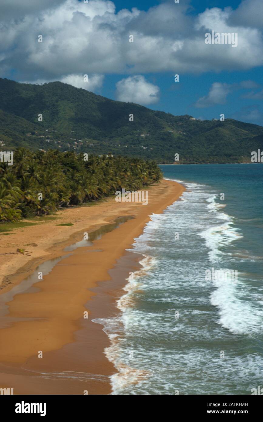 Côte Panoramique De Porto Rico Banque D'Images