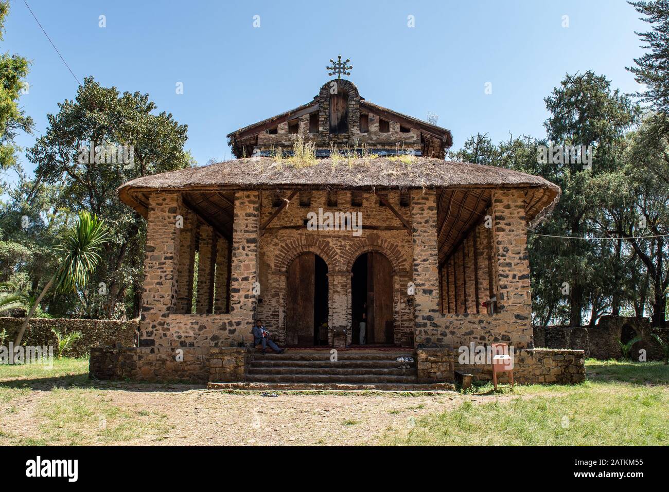 Église Debre Berhan Selassie Banque D'Images