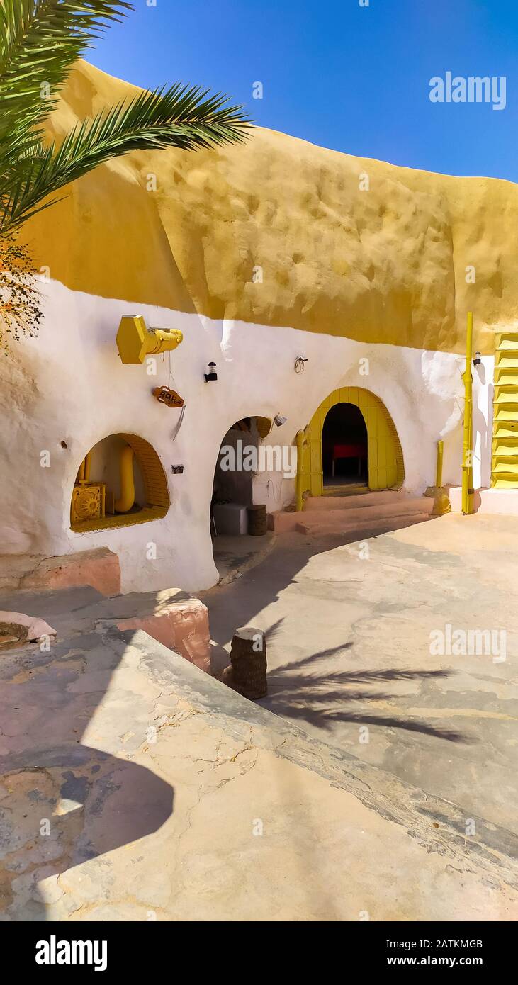 Matmata, Tunisie - 28 Juin 2019. Paysage pour le film « Star Wars » Banque D'Images