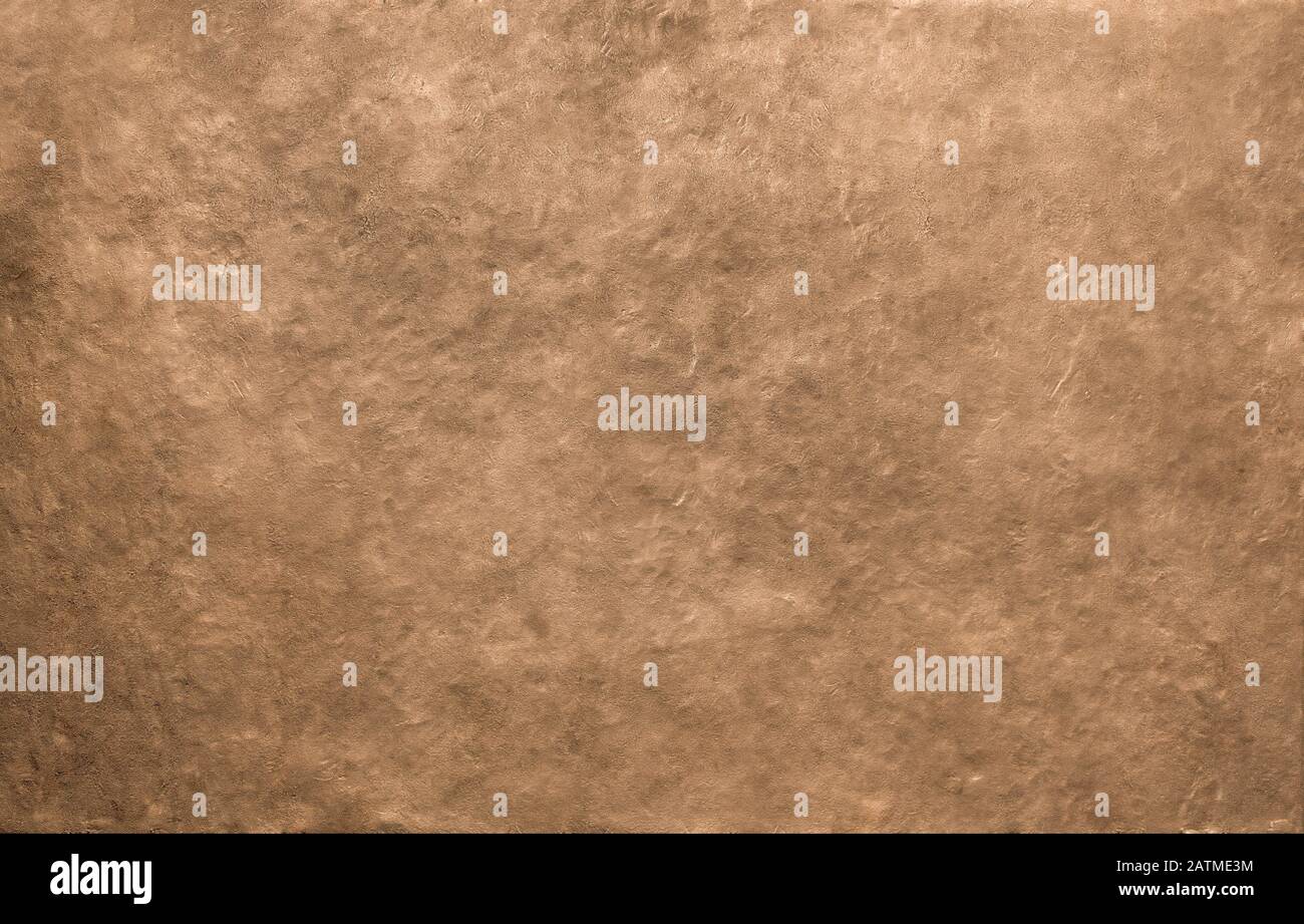 Cuivre ou bronze fond ou texture en métal forgé Banque D'Images