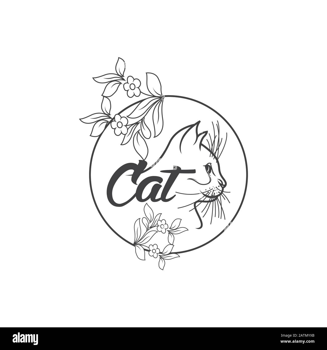 Logo PET Care avec chien, chat, Modèle de logo Pet Care vecteur de conception, emblème, concept de conception, symbole créatif, Icône, modèle de logo PET Care, logo Illustration de Vecteur