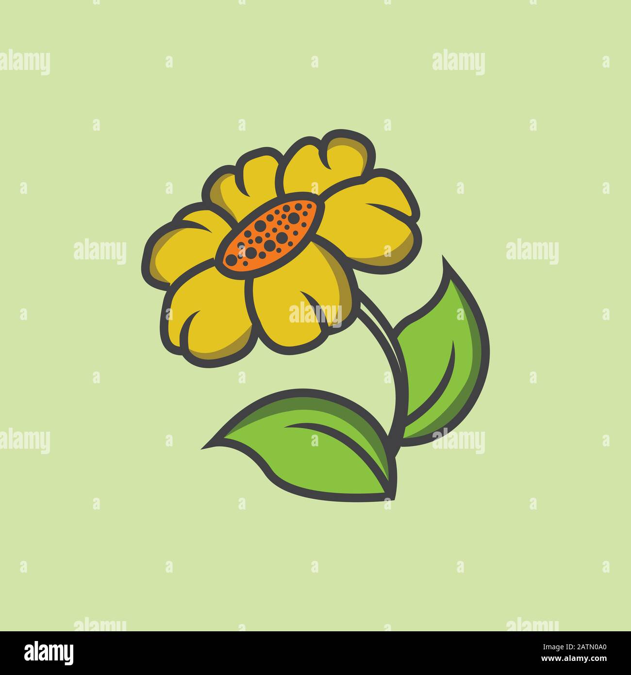 Icônes de fleurs à la mode et symboles de fleurs modernes pour les logos, le Web, les applications, l'interface utilisateur. Une icône de signe de fleur simple. Icône de fleur illustration vectorielle plate pour gr Illustration de Vecteur