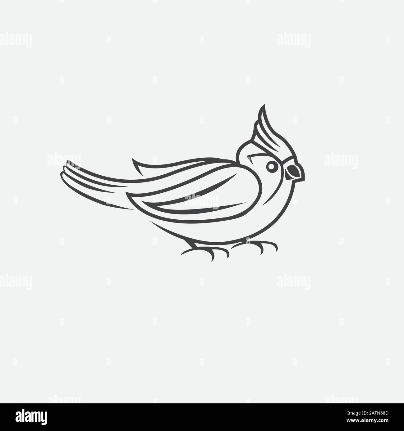 oiseaux avec ailes de failing. Déglutissez, perroquet ou oiseau colombe symbole de liberté et de paix ou de décor intérieur design Illustration de Vecteur