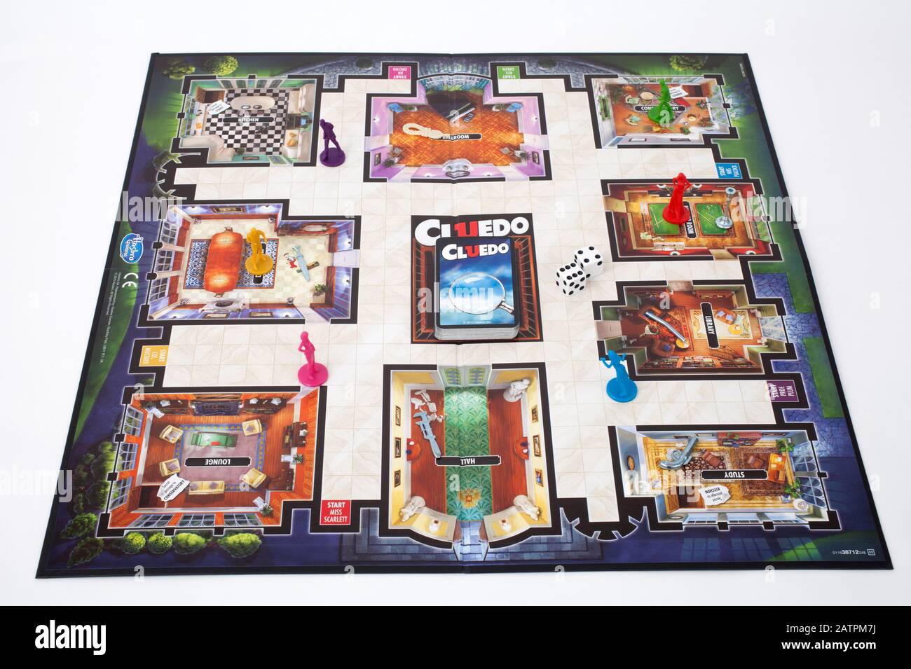 Jeu de société - Cluedo Le des grands détectives - 9 ans + - Parker