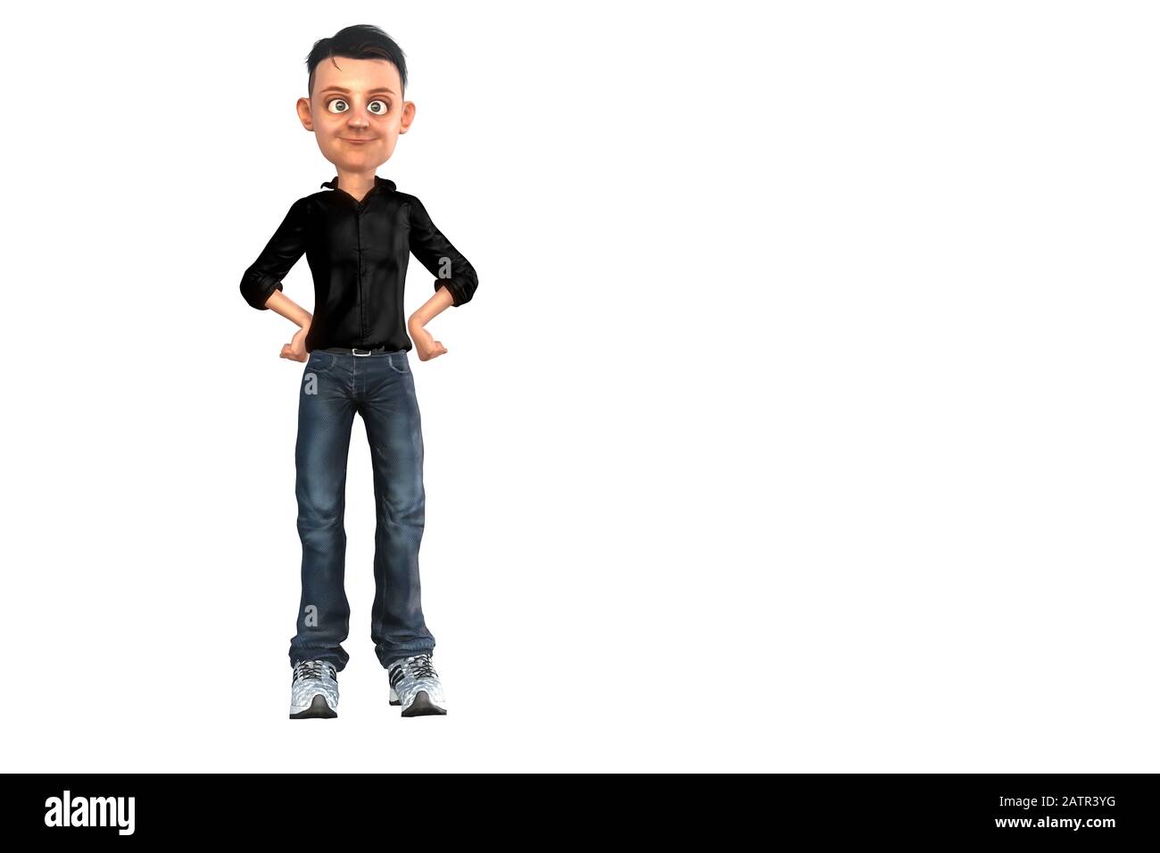 L'attitude des hommes avec le sourire Banque D'Images L'attitude des hommes avec le sourire Banque D'Images