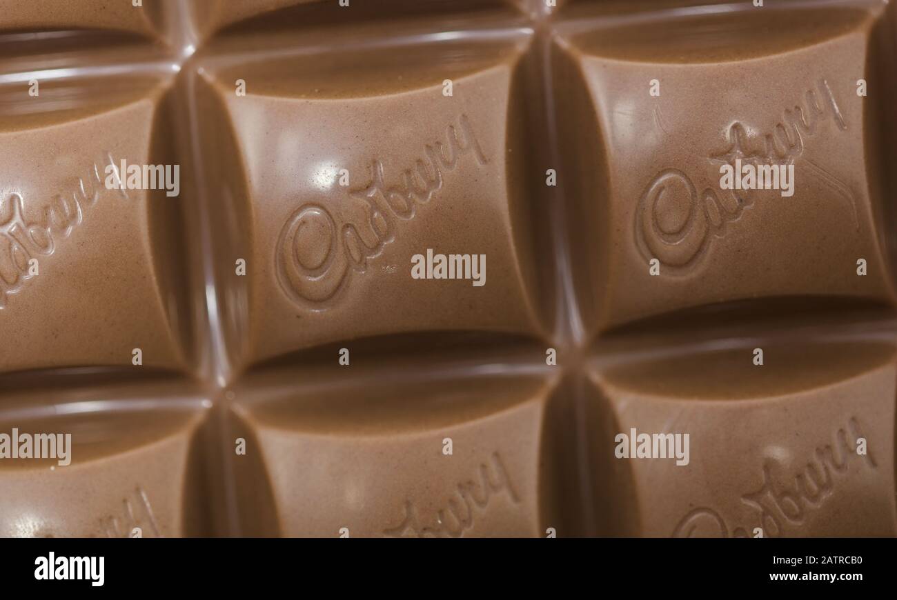 Cadbury Lait Laitier Caramel Banque D'Images