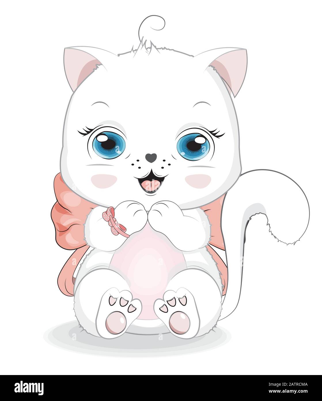 Joyeux Chat Blanc Fille Chaton Avec Noeud Dessin A La Main Style Dessin Anime Pour T Shirt Porter Imprime Mode Carte D Anniversaire De Vœux Carte Postale Image Vectorielle Stock Alamy Joyeux Chat Blanc Fille Chaton Avec Noeud Dessin A La Main Style Dessin Anime Pour T Shirt Porter Imprime Mode Carte D Anniversaire De Vœux Carte Postale Image Vectorielle Stock Alamy