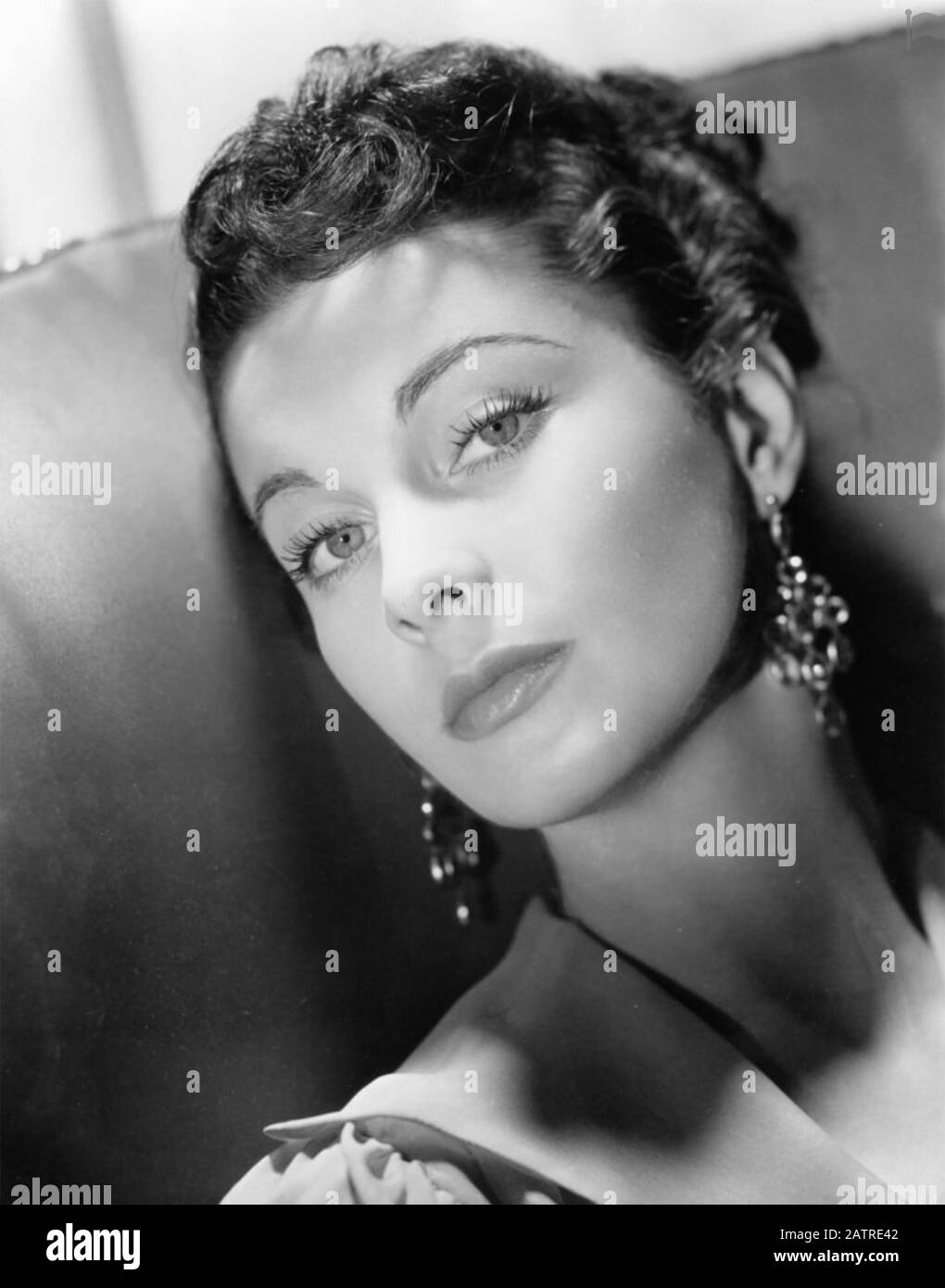 Vivien LEIGH (1913-1967) actrice britannique de scène et de cinéma vers 1955 Banque D'Images