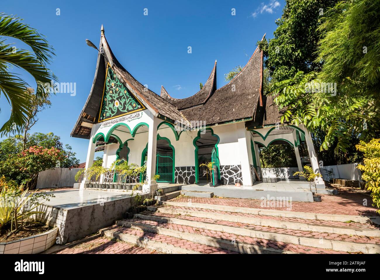 Tombe de l'Imam Bonjol; Manado, Sulawesi du Nord, Indonésie Banque D'Images