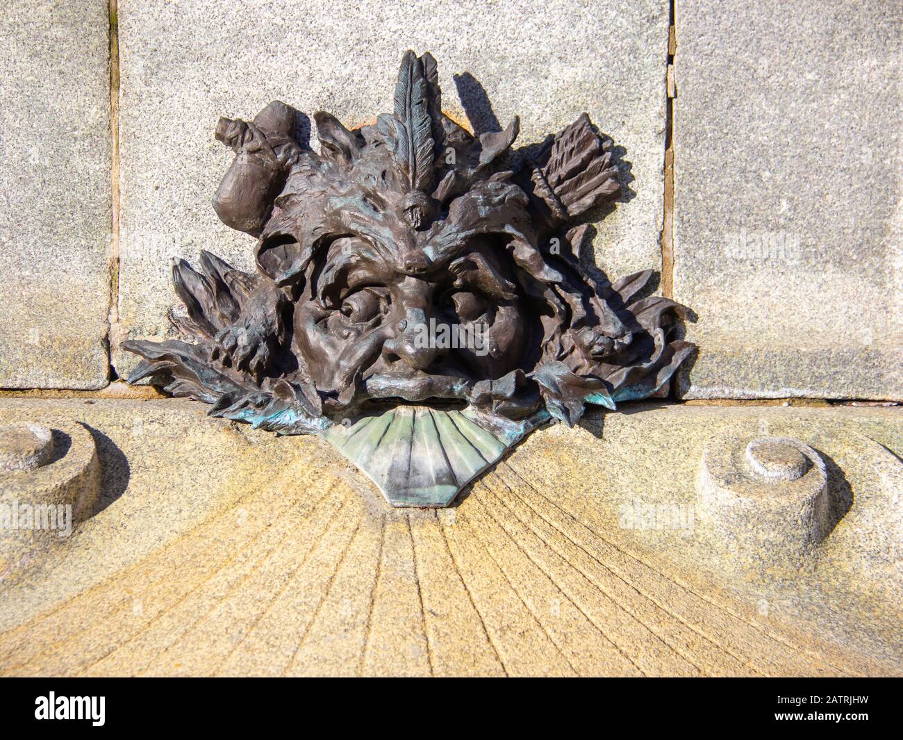 Détails du monument Banque D'Images