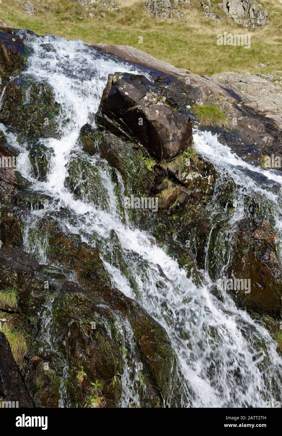 Petite Chute D'Eau Beck, Mardale Head Haweswater, Cumbria Banque D'Images