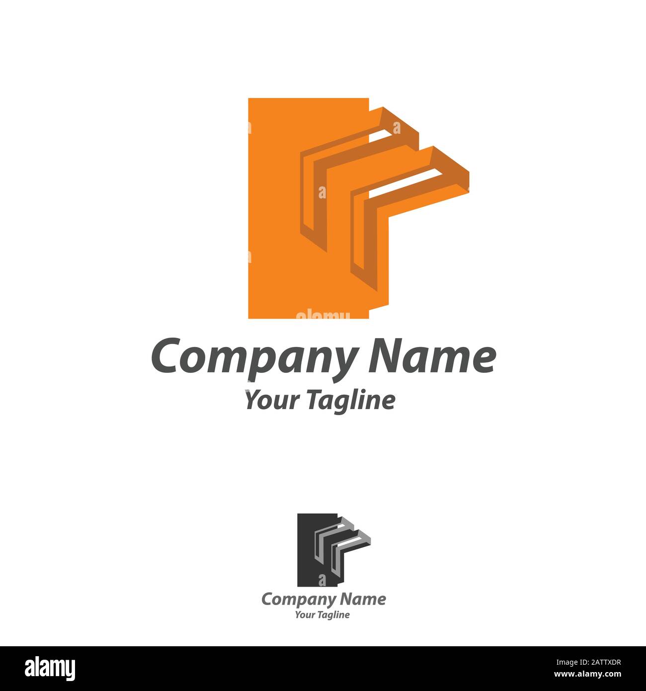 House Abstract Set Immobilier Campagne Logo Modèle De Conception Pour La Société. Création D'Une Silhouette Vectorielle. Illustration de Vecteur