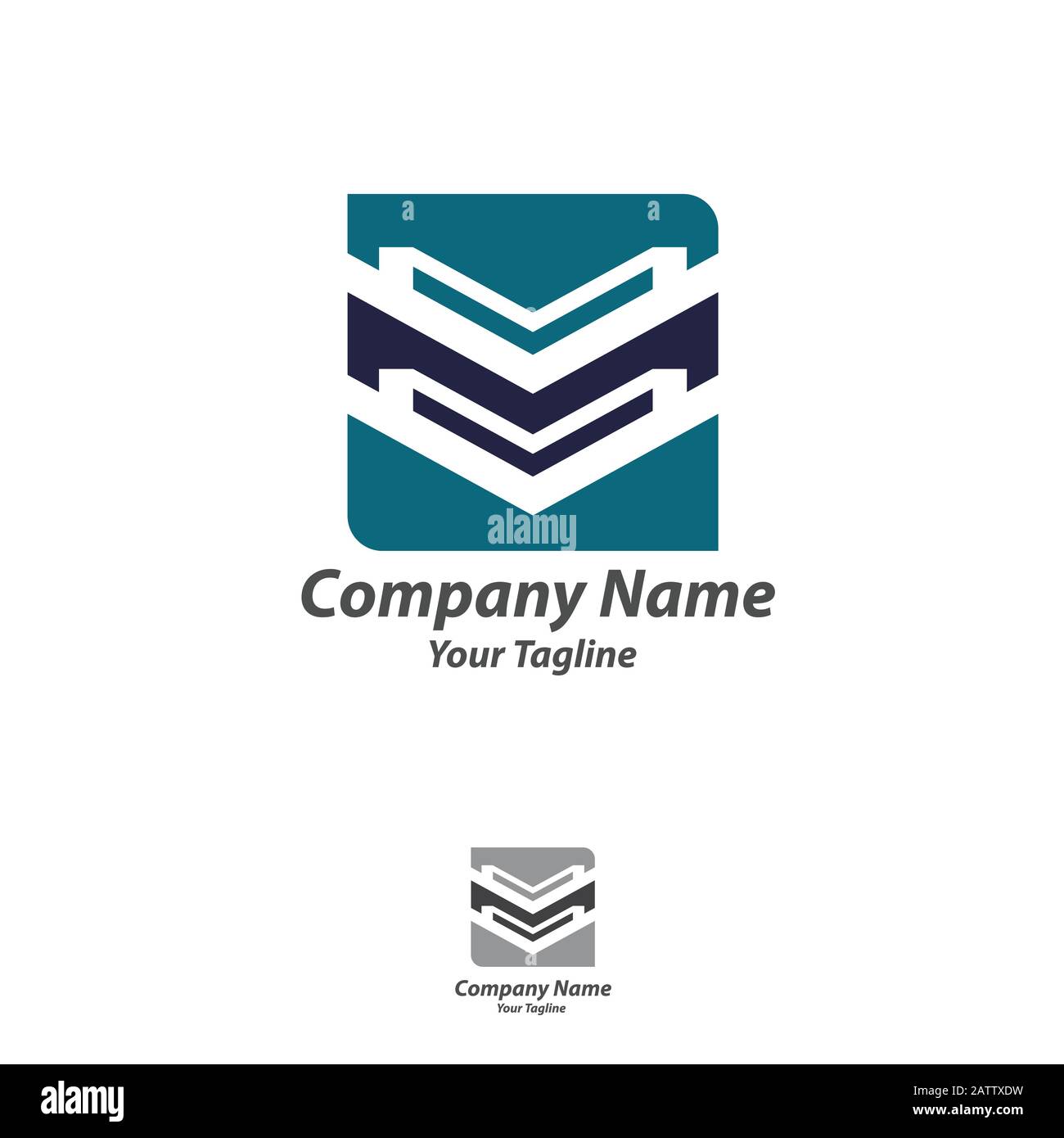 House Abstract Set Immobilier Campagne Logo Modèle De Conception Pour La Société. Création D'Une Silhouette Vectorielle. Illustration de Vecteur