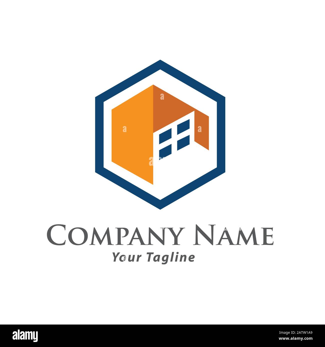 Logo Citysearch, logo vectoriel abstrait de bâtiments, logo Skyscrapers, modèle de logo Vector, élément Design.EPS 10 Illustration de Vecteur