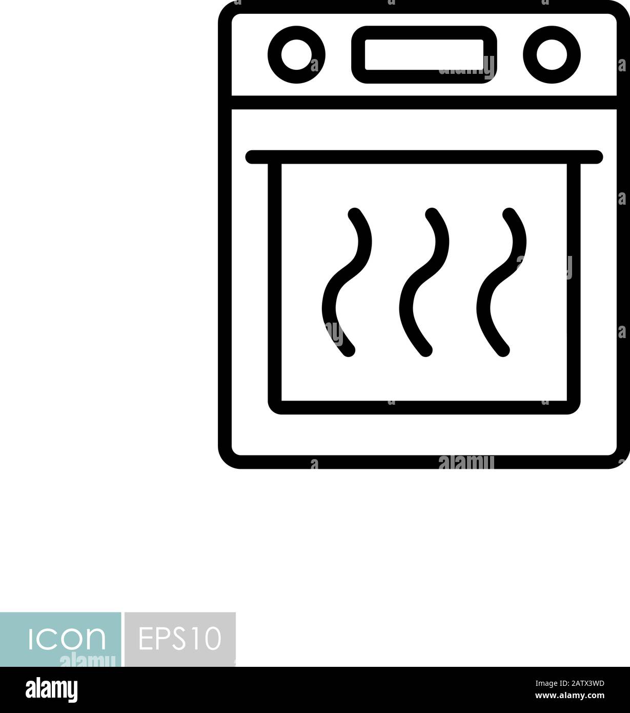 Icône de cuisine à vecteur de four électrique. Symbole graphique pour la  conception de site Web de cuisson, logo, application, interface utilisateur  Image Vectorielle Stock - Alamy