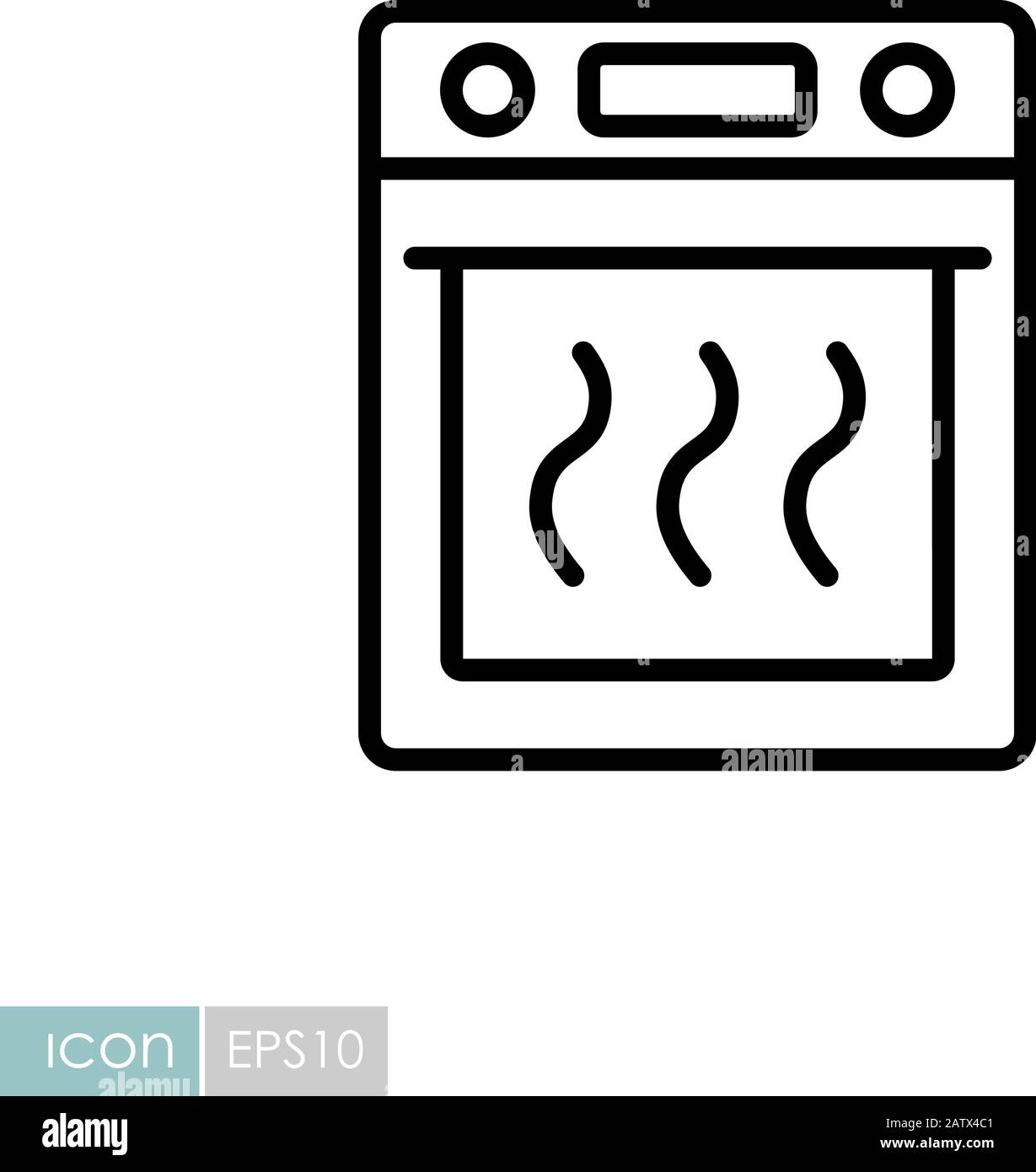 Icône de cuisine à vecteur de four électrique. Symbole graphique pour la  conception de site Web de cuisson, logo, application, interface utilisateur  Image Vectorielle Stock - Alamy