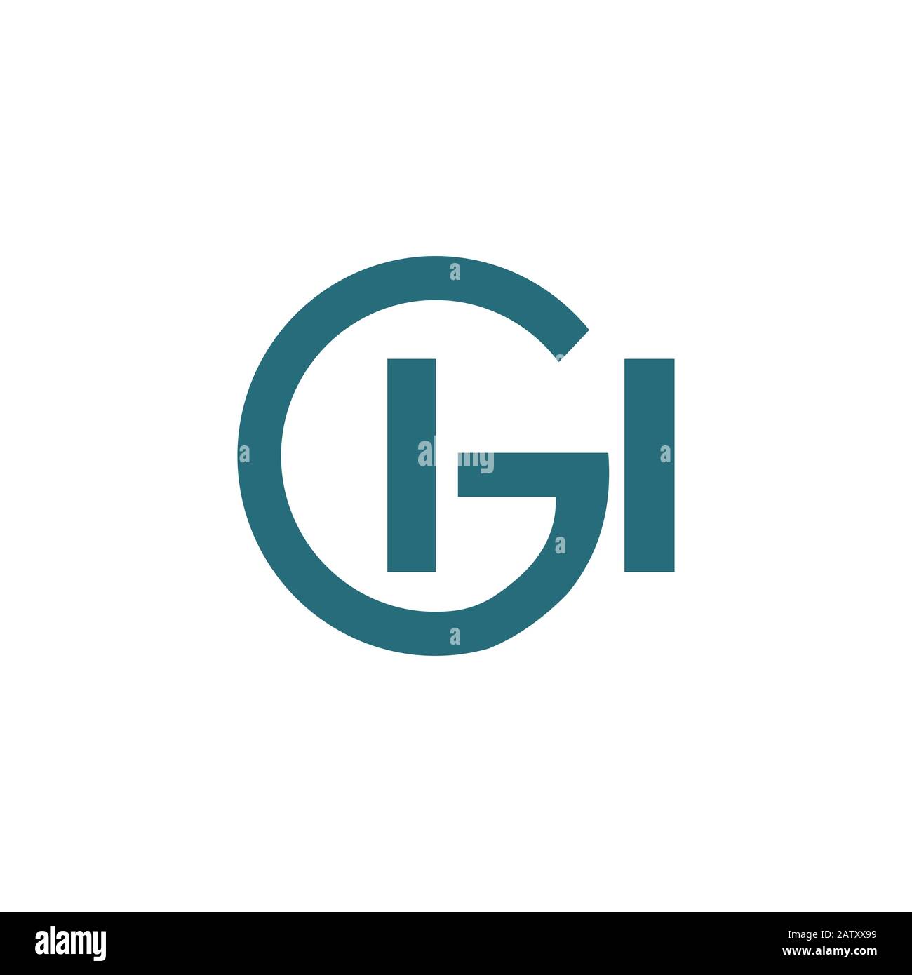 Modèles de vecteur de logo gh ou hg de la lettre initiale Illustration de Vecteur