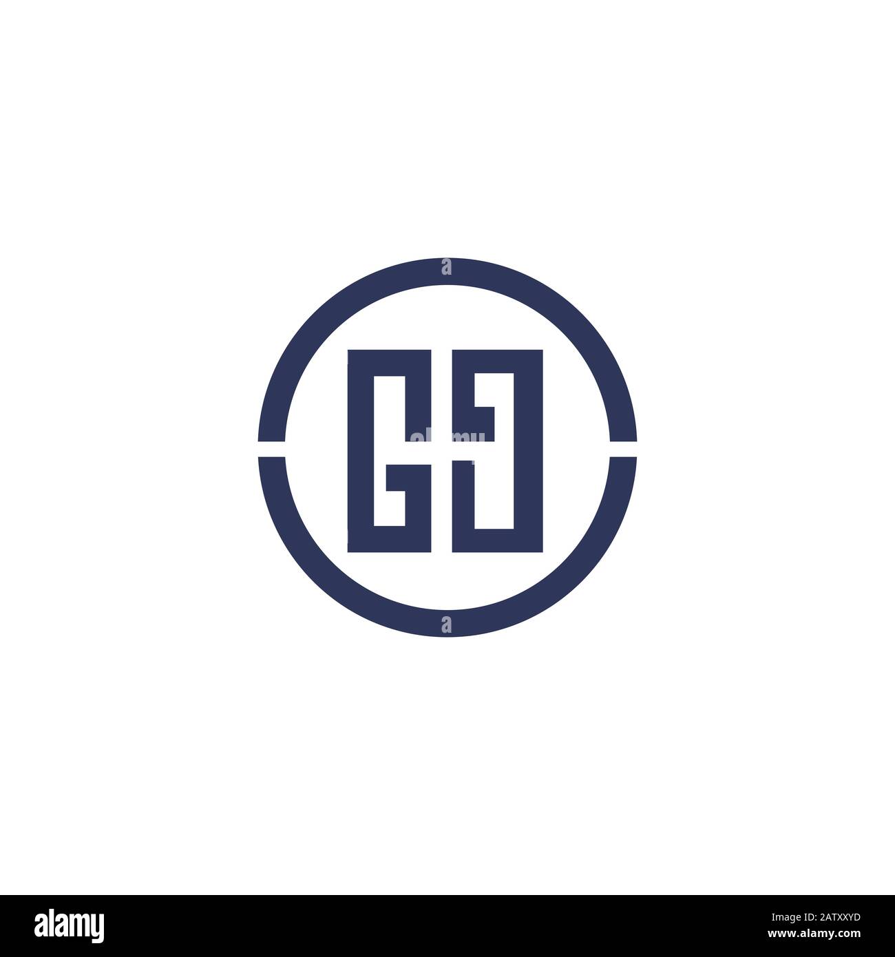Modèles de vecteur de logo gh ou hg de la lettre initiale Image ...