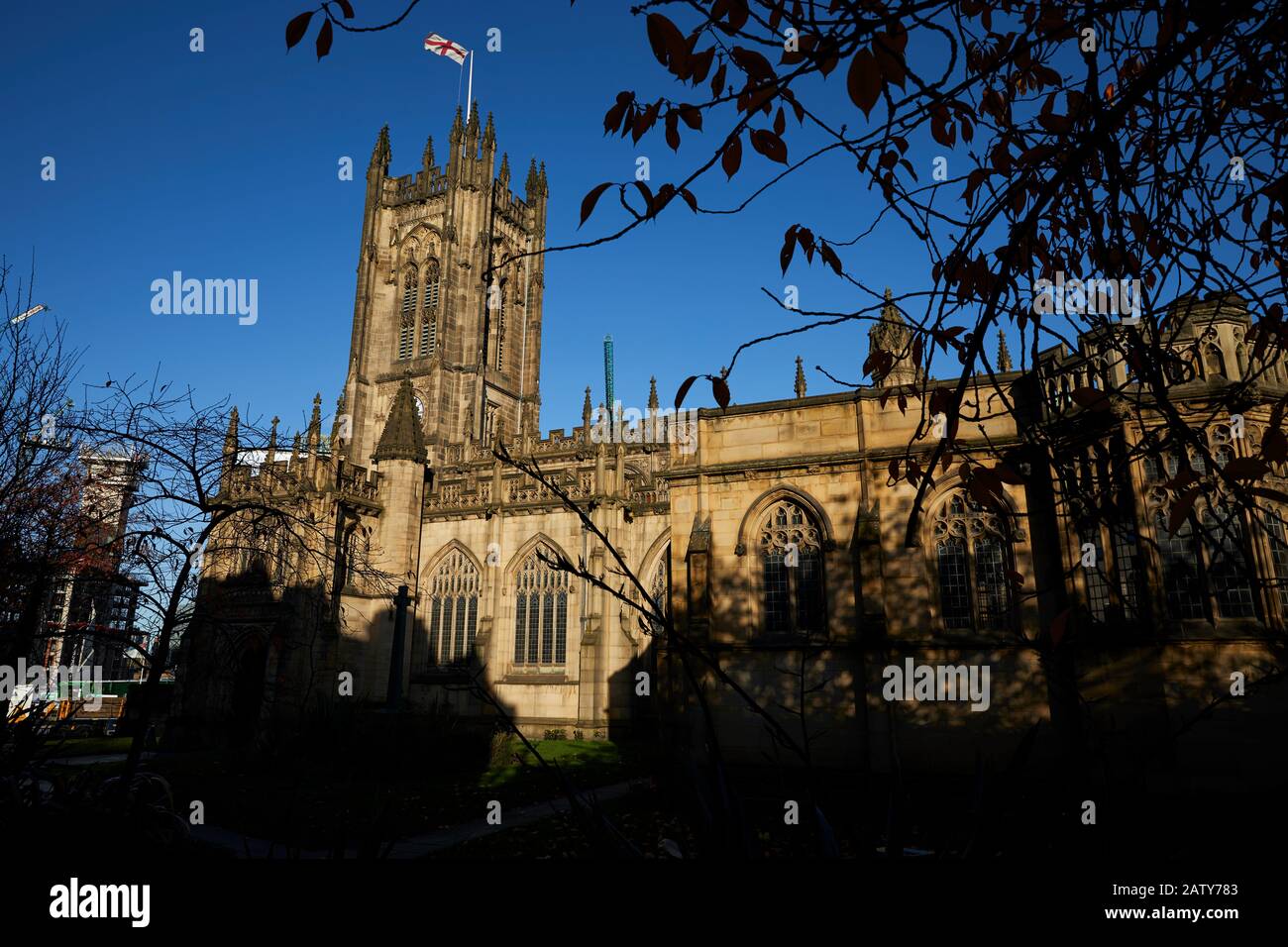 Cathédrale Du Centre-Ville De Manchester Banque D'Images