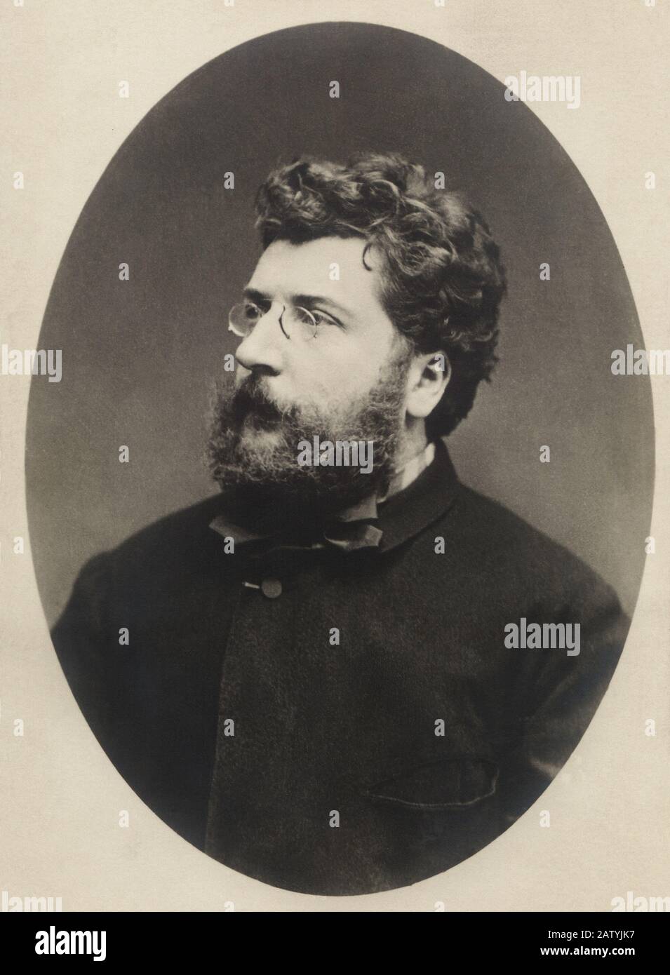 1870 c : le compositeur français GEORGES BIZET ( Paris 1838 - Bougival 1875 ) , le plus célébré pour CARMEN ( 1874 , d'un roman de Propére Mer Banque D'Images