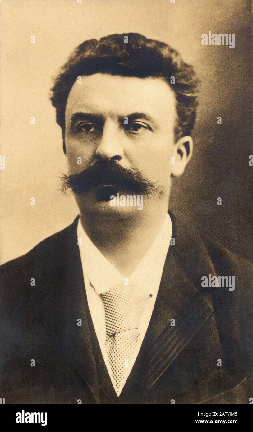Guy de maupassant portrait Banque de photographies et d’images à haute