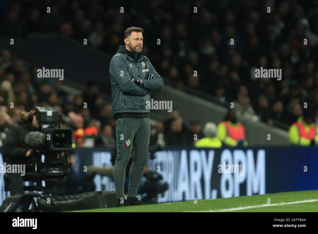 Londres, Royaume-Uni. 5 février 2020. Ralph Hasenhuttl, responsable de Southampton lors du match de la FA Cup entre Tottenham Hotspur et Southampton au stade Tottenham Hotspur, Londres, le mercredi 5 février 2020. (Crédit: Leila Coker | Mi News) Usage Éditorial Seulement Crédit: Mi News & Sport /Alay Live News Banque D'Images