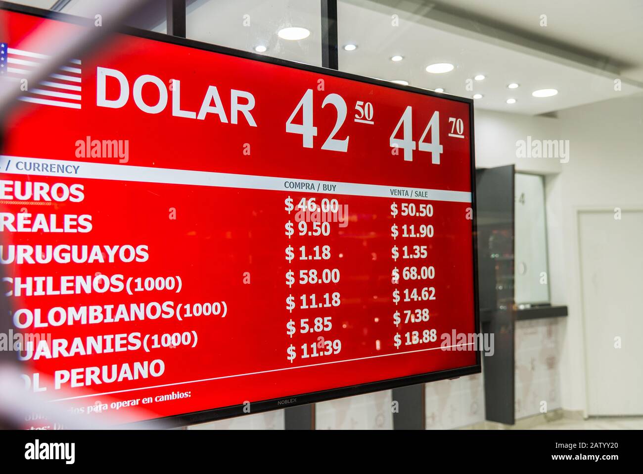 Buenos Aires, Argentine - 6 Avril, 2019 : chambre à Buenos Aires Banque D'Images