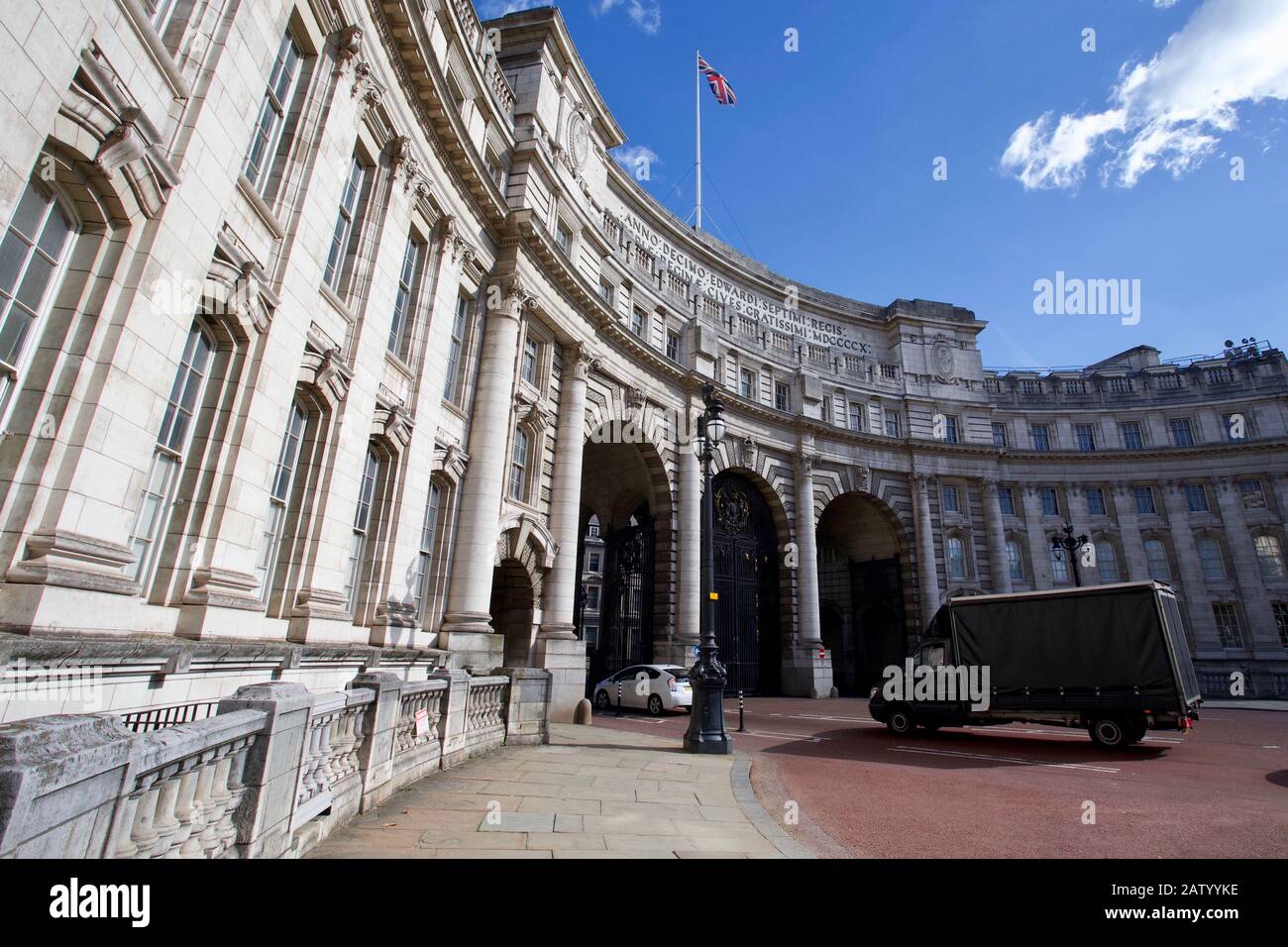 Admiralty Arch, The Mall, St. JohN'S, Cité De Westminster, Londres, Angleterre. Banque D'Images