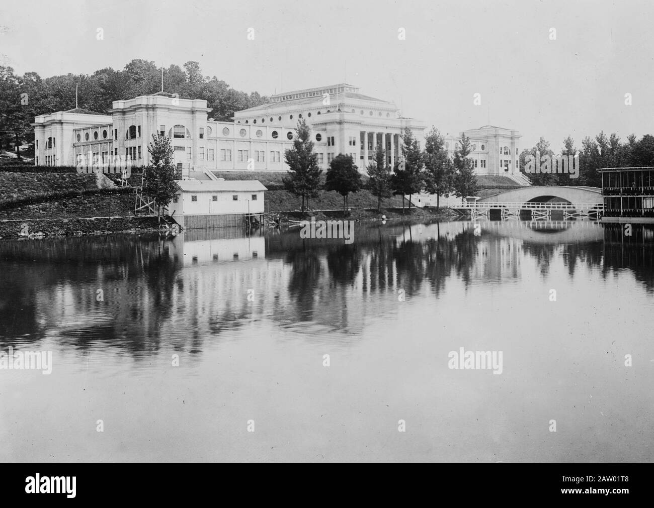 Bldg Des Arts Libéraux. - exposition nationale de conservation à Knoxville [entre CA. 1910 et ca. 1915] Banque D'Images