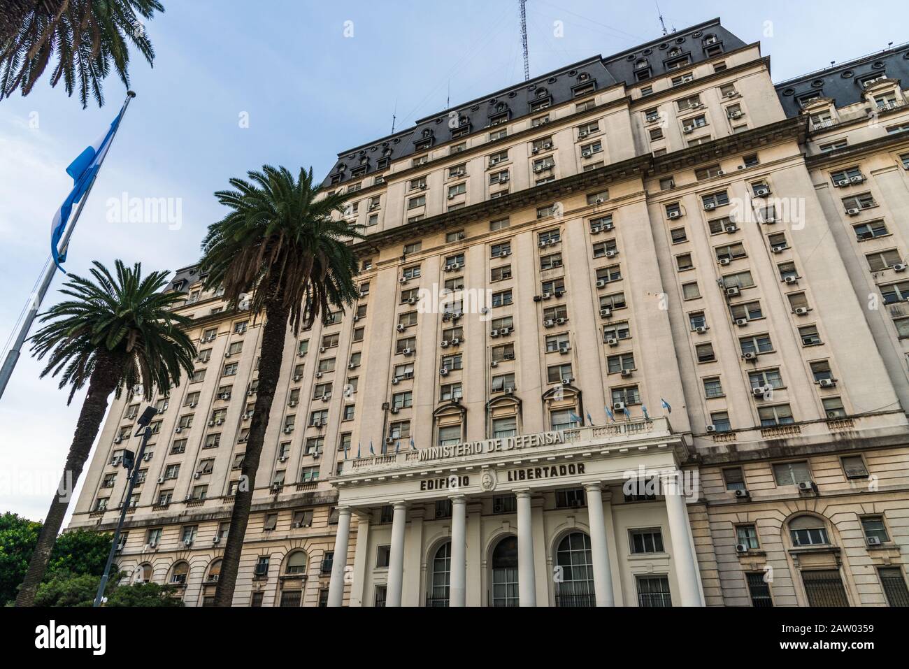 Buenos Aires, Argentine - 25 Mai 2019 : Ministère Argentin De La Défense. Banque D'Images