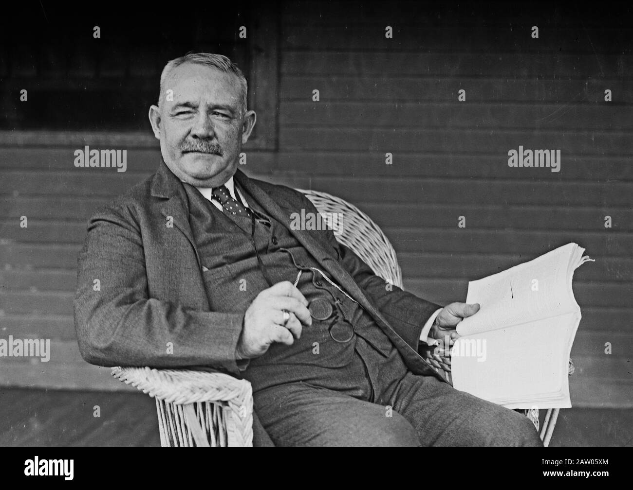 Photo Montre Le Juge Edward Everett Mccall De La Cour Suprême De New York Banque D'Images
