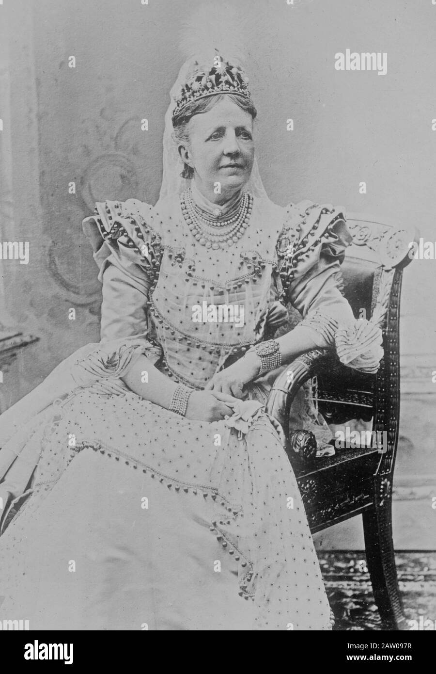 Dowager Reine Sophia de Suède CA. 1910-1915 Banque D'Images