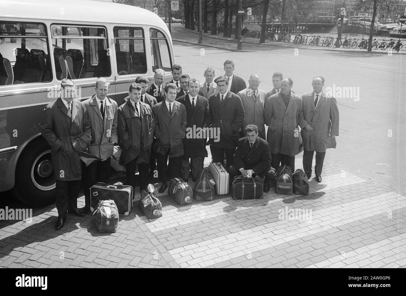 Équipe néerlandaise à Oslo (au stade) Date: 15 mai 1962 lieu: Oslo mots clés: Équipes, stades Banque D'Images
