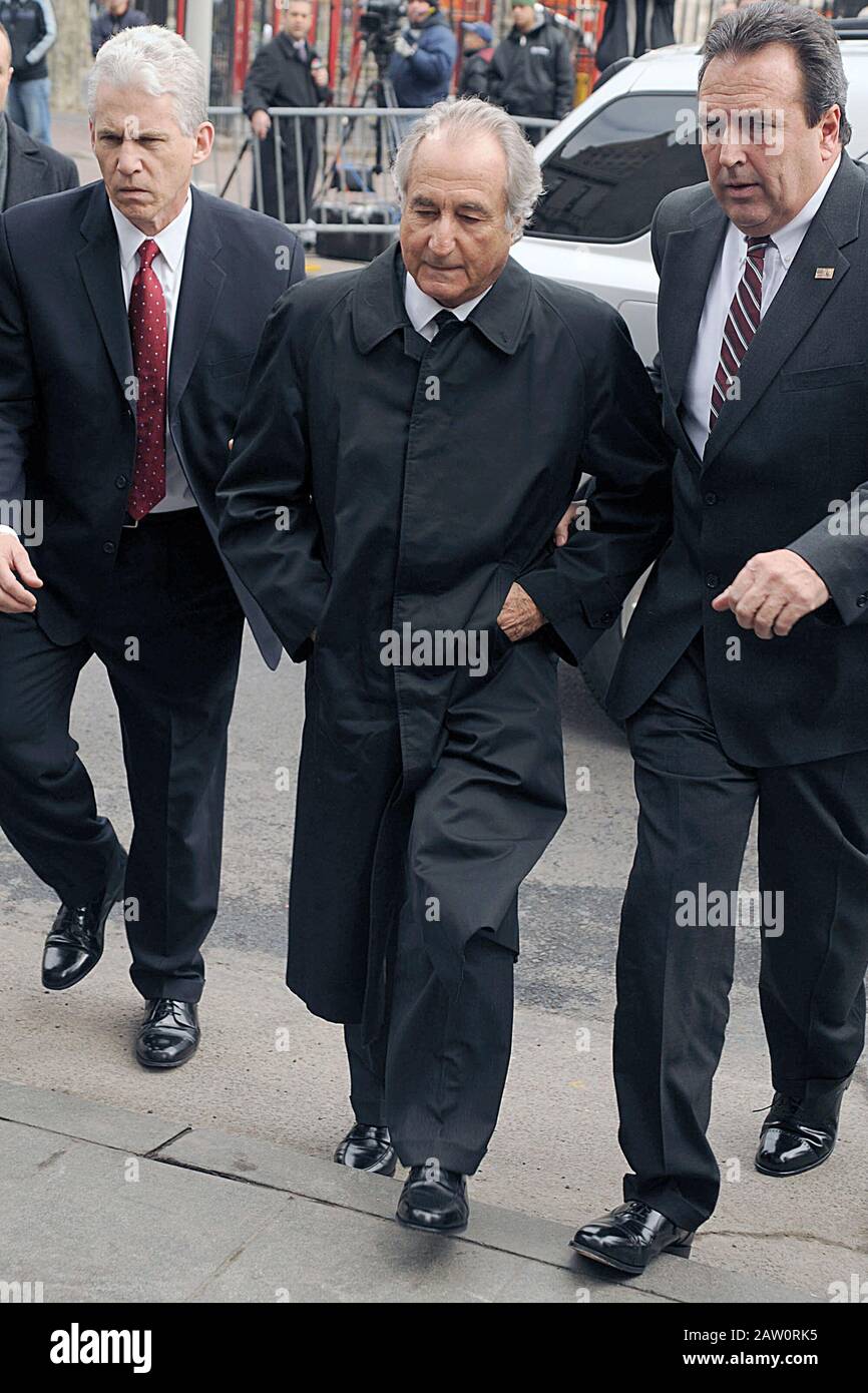 Bernie madoff suffers heart attack in prison Banque de photographies et