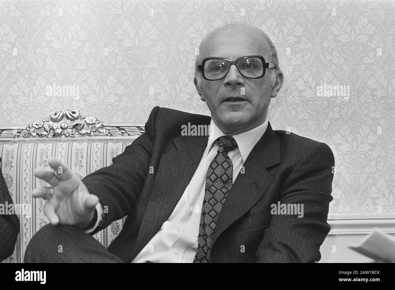 Mission Financial Times; M. Wojcik Date: 5 Novembre 1986 Mots Clés: Portraits Banque D'Images