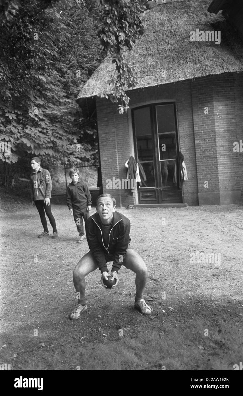 Mission Kluwer (Wolff): Kees Verkerk Au Cio Haarlem (Overveen) Date: 6 Septembre 1969 Lieu: Haarlem Nom De La Personne: Cio Banque D'Images